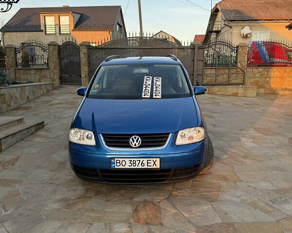 Синий Фольксваген Туран, объемом двигателя 1.6 л и пробегом 202 тыс. км за 4900 $, фото 7 на Automoto.ua