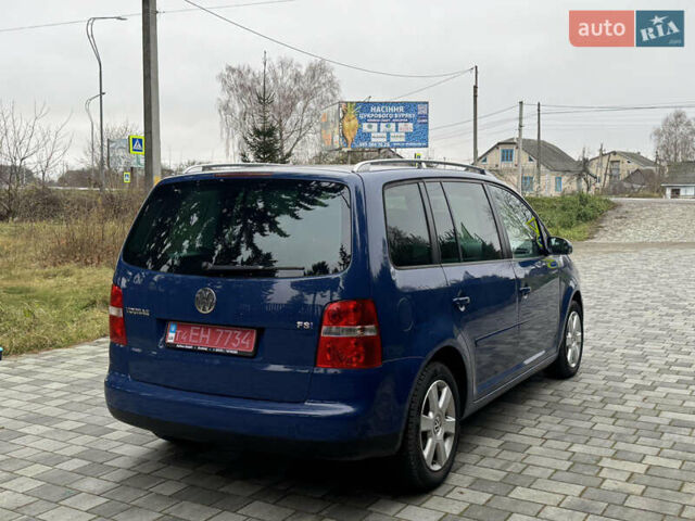 Синій Фольксваген Туран, об'ємом двигуна 1.6 л та пробігом 203 тис. км за 5900 $, фото 4 на Automoto.ua