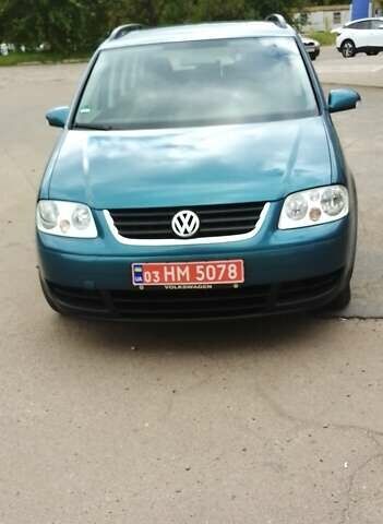 Синий Фольксваген Туран, объемом двигателя 1.6 л и пробегом 180 тыс. км за 6500 $, фото 5 на Automoto.ua