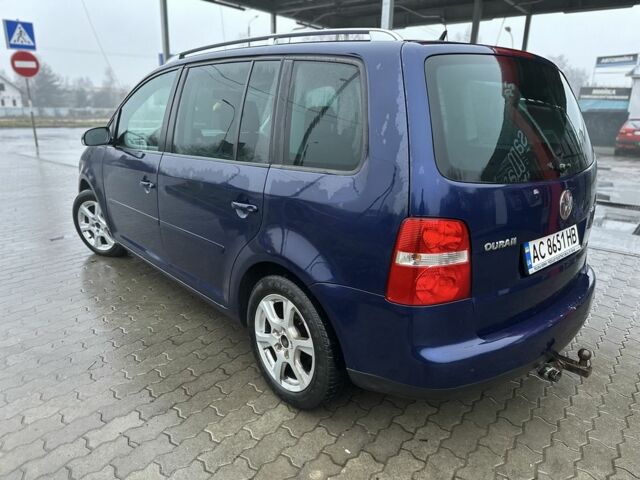 Синий Фольксваген Туран, объемом двигателя 2 л и пробегом 468 тыс. км за 3999 $, фото 6 на Automoto.ua