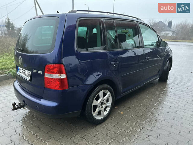 Синий Фольксваген Туран, объемом двигателя 2 л и пробегом 468 тыс. км за 3999 $, фото 8 на Automoto.ua