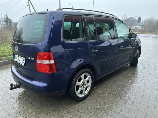 Синий Фольксваген Туран, объемом двигателя 2 л и пробегом 468 тыс. км за 3999 $, фото 8 на Automoto.ua