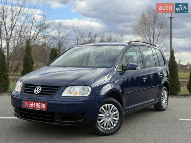 Синій Фольксваген Туран, об'ємом двигуна 1.6 л та пробігом 221 тис. км за 6200 $, фото 5 на Automoto.ua