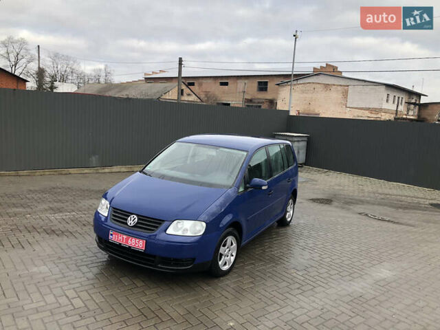 Синий Фольксваген Туран, объемом двигателя 1.6 л и пробегом 255 тыс. км за 5500 $, фото 11 на Automoto.ua