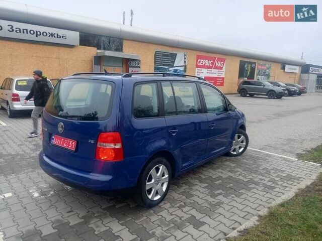 Синий Фольксваген Туран, объемом двигателя 1.6 л и пробегом 189 тыс. км за 6850 $, фото 4 на Automoto.ua