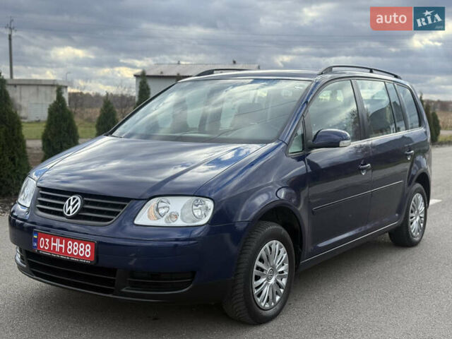 Синій Фольксваген Туран, об'ємом двигуна 1.6 л та пробігом 221 тис. км за 6200 $, фото 6 на Automoto.ua