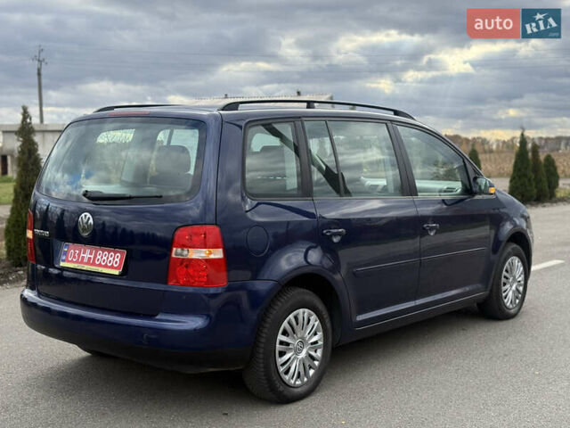 Синій Фольксваген Туран, об'ємом двигуна 1.6 л та пробігом 221 тис. км за 6200 $, фото 32 на Automoto.ua