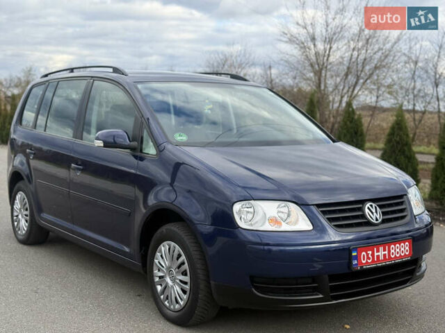 Синій Фольксваген Туран, об'ємом двигуна 1.6 л та пробігом 221 тис. км за 6200 $, фото 10 на Automoto.ua
