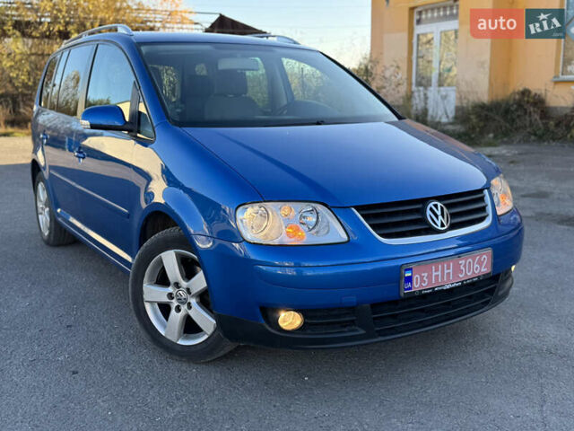 Синий Фольксваген Туран, объемом двигателя 2 л и пробегом 207 тыс. км за 6499 $, фото 5 на Automoto.ua