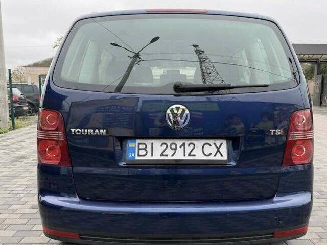 Синий Фольксваген Туран, объемом двигателя 1.4 л и пробегом 203 тыс. км за 6700 $, фото 3 на Automoto.ua