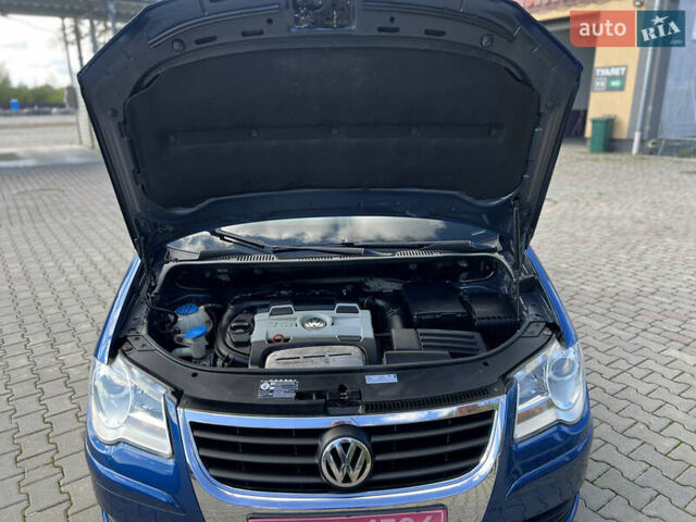 Синий Фольксваген Туран, объемом двигателя 1.4 л и пробегом 260 тыс. км за 6750 $, фото 75 на Automoto.ua