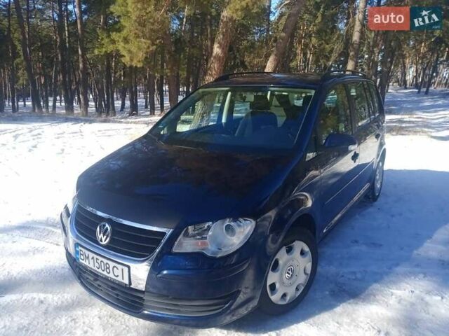 Синий Фольксваген Туран, объемом двигателя 1.4 л и пробегом 205 тыс. км за 7500 $, фото 11 на Automoto.ua