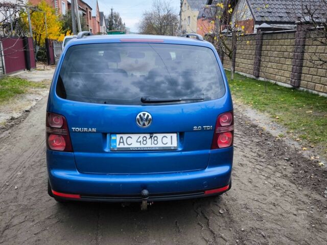 Синій Фольксваген Туран, об'ємом двигуна 2 л та пробігом 358 тис. км за 7500 $, фото 3 на Automoto.ua