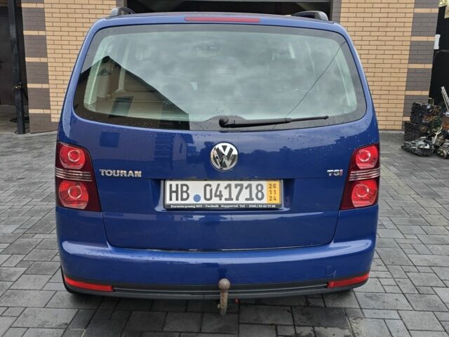 Синий Фольксваген Туран, объемом двигателя 1.4 л и пробегом 180 тыс. км за 2950 $, фото 4 на Automoto.ua