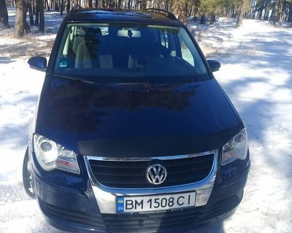 Синий Фольксваген Туран, объемом двигателя 1.4 л и пробегом 205 тыс. км за 7500 $, фото 12 на Automoto.ua