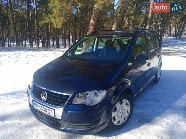Синий Фольксваген Туран, объемом двигателя 1.4 л и пробегом 205 тыс. км за 7500 $, фото 15 на Automoto.ua