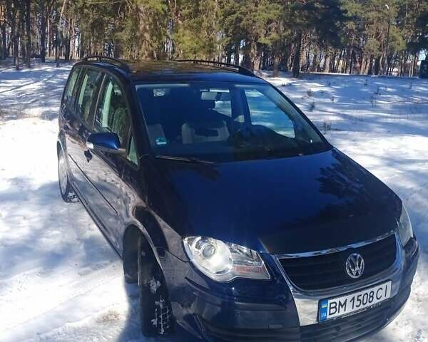 Синий Фольксваген Туран, объемом двигателя 1.4 л и пробегом 205 тыс. км за 7500 $, фото 14 на Automoto.ua