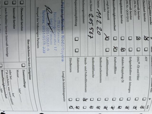 Синий Фольксваген Туран, объемом двигателя 2 л и пробегом 250 тыс. км за 7900 $, фото 5 на Automoto.ua