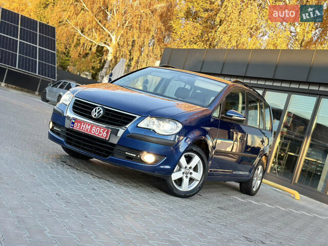 Синий Фольксваген Туран, объемом двигателя 1.4 л и пробегом 220 тыс. км за 7600 $, фото 5 на Automoto.ua