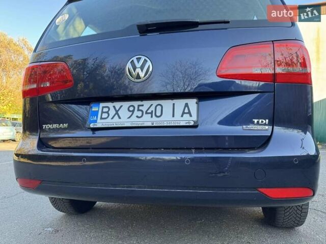 Синий Фольксваген Туран, объемом двигателя 1.6 л и пробегом 252 тыс. км за 8500 $, фото 7 на Automoto.ua