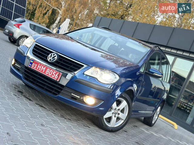Синий Фольксваген Туран, объемом двигателя 1.4 л и пробегом 220 тыс. км за 7600 $, фото 85 на Automoto.ua