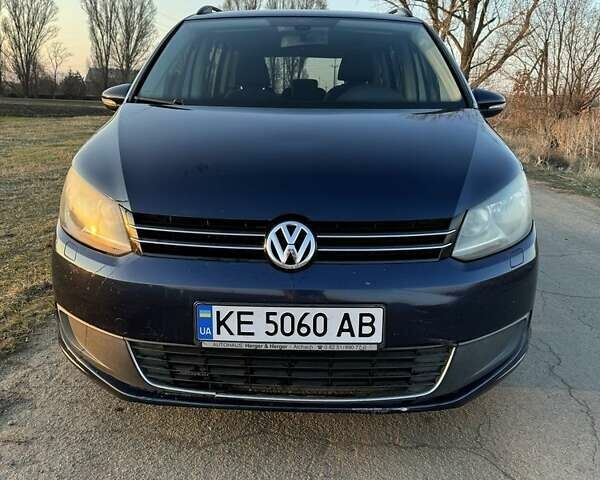 Фольксваген Туран 2011 в Днепре (Днепропетровске) на Automoto.ua Синий Фольксваген Туран, объемом двигателя 1.6 л и пробегом 230 тыс. км за 9000 $, фото 3 на Automoto.ua