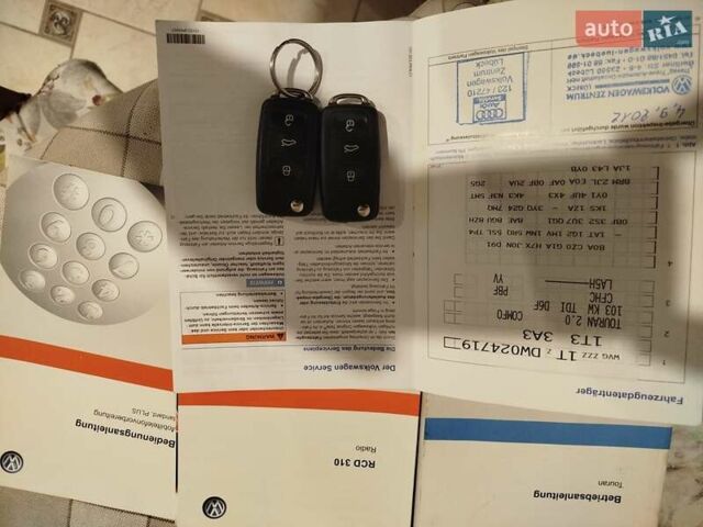 Синий Фольксваген Туран, объемом двигателя 2 л и пробегом 292 тыс. км за 11700 $, фото 29 на Automoto.ua