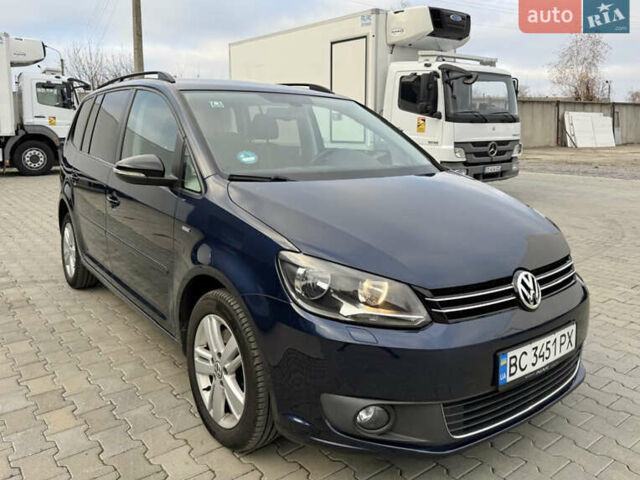 Синий Фольксваген Туран, объемом двигателя 2 л и пробегом 278 тыс. км за 11600 $, фото 1 на Automoto.ua