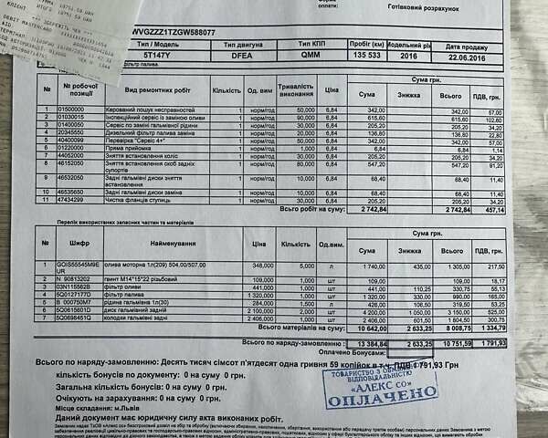 Синий Фольксваген Туран, объемом двигателя 1.97 л и пробегом 200 тыс. км за 18500 $, фото 4 на Automoto.ua
