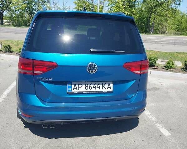 Синий Фольксваген Туран, объемом двигателя 2 л и пробегом 175 тыс. км за 18600 $, фото 2 на Automoto.ua