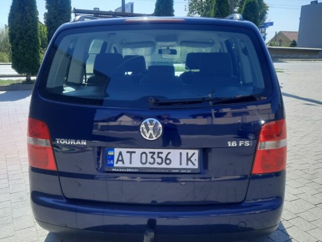 Синій Фольксваген Туран, об'ємом двигуна 1.6 л та пробігом 292 тис. км за 5100 $, фото 17 на Automoto.ua