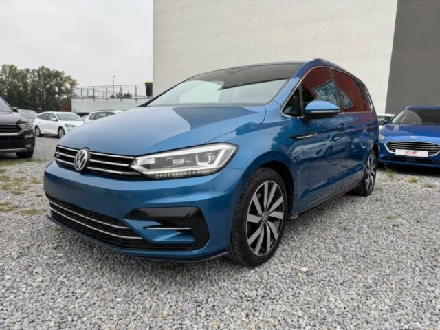 Синий Фольксваген Туран, объемом двигателя 2 л и пробегом 46 тыс. км за 7300 $, фото 1 на Automoto.ua