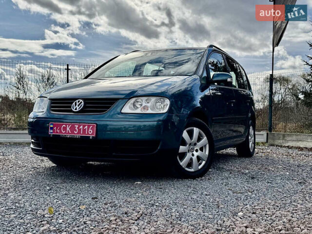 Зеленый Фольксваген Туран, объемом двигателя 1.6 л и пробегом 186 тыс. км за 5150 $, фото 14 на Automoto.ua