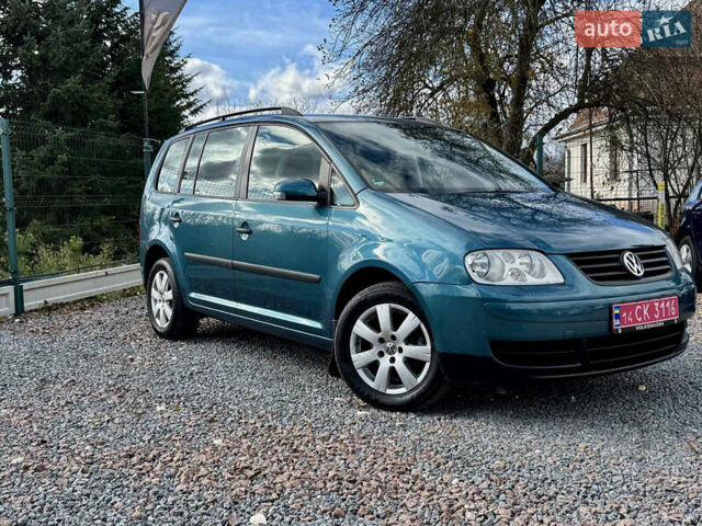 Зеленый Фольксваген Туран, объемом двигателя 1.6 л и пробегом 186 тыс. км за 5150 $, фото 5 на Automoto.ua