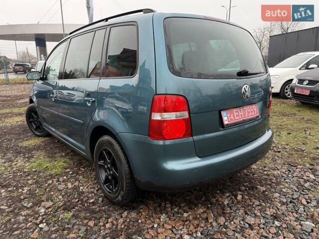 Зеленый Фольксваген Туран, объемом двигателя 1.6 л и пробегом 188 тыс. км за 5750 $, фото 9 на Automoto.ua