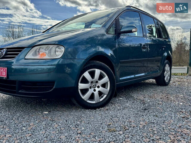 Зеленый Фольксваген Туран, объемом двигателя 1.6 л и пробегом 186 тыс. км за 5150 $, фото 23 на Automoto.ua