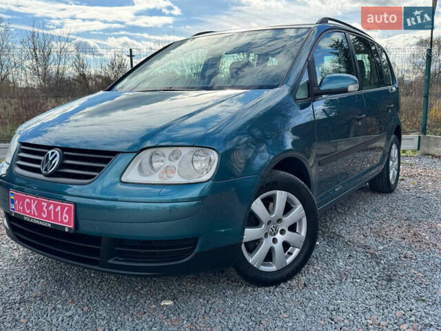 Зеленый Фольксваген Туран, объемом двигателя 1.6 л и пробегом 186 тыс. км за 5150 $, фото 19 на Automoto.ua