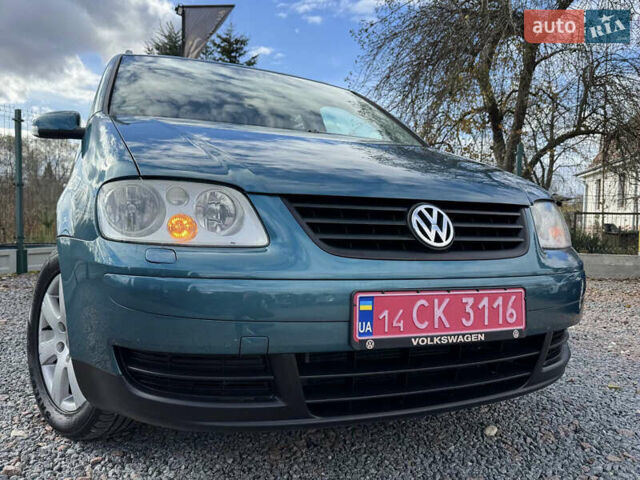 Зеленый Фольксваген Туран, объемом двигателя 1.6 л и пробегом 186 тыс. км за 5150 $, фото 11 на Automoto.ua