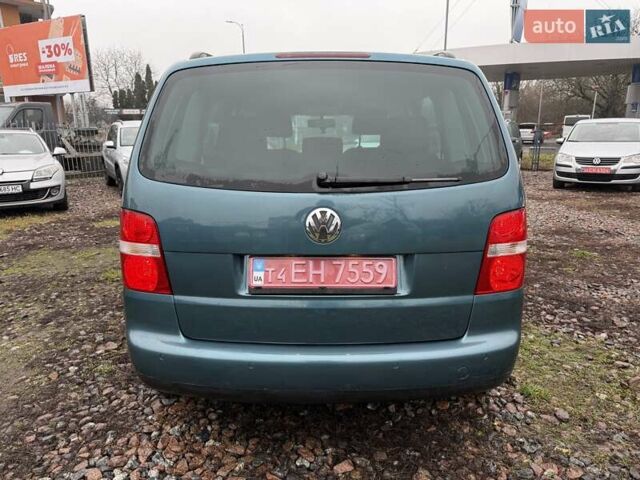 Зеленый Фольксваген Туран, объемом двигателя 1.6 л и пробегом 188 тыс. км за 5750 $, фото 8 на Automoto.ua