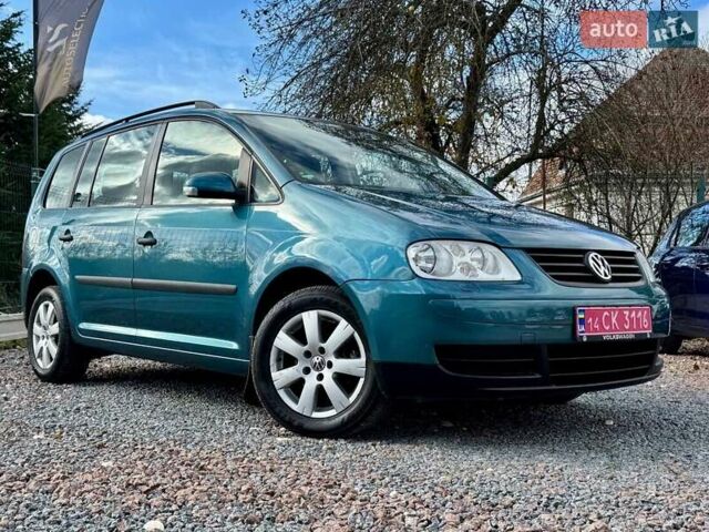 Зеленый Фольксваген Туран, объемом двигателя 1.6 л и пробегом 186 тыс. км за 5150 $, фото 3 на Automoto.ua