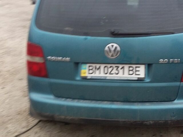 Зеленый Фольксваген Туран, объемом двигателя 2 л и пробегом 200 тыс. км за 4199 $, фото 4 на Automoto.ua