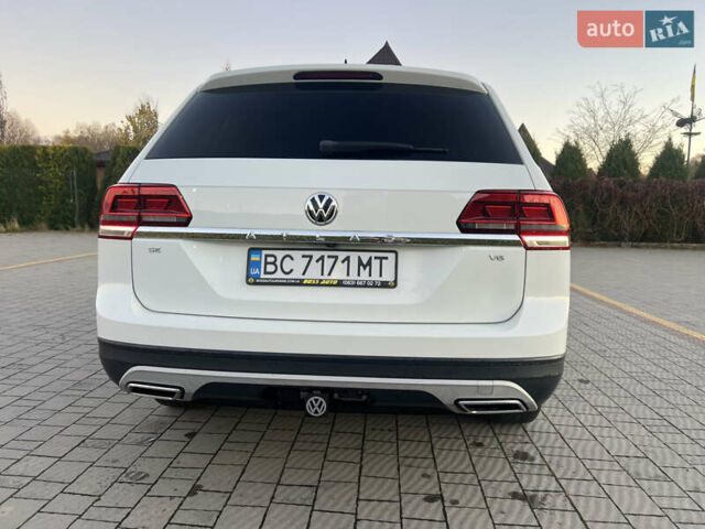 Белый Фольксваген Atlas, объемом двигателя 3.6 л и пробегом 65 тыс. км за 21300 $, фото 5 на Automoto.ua
