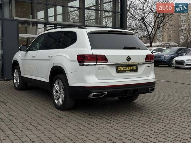 Білий Фольксваген Atlas, об'ємом двигуна 3.6 л та пробігом 131 тис. км за 27500 $, фото 4 на Automoto.ua