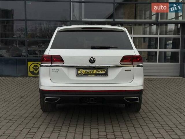Білий Фольксваген Atlas, об'ємом двигуна 3.6 л та пробігом 131 тис. км за 27500 $, фото 5 на Automoto.ua