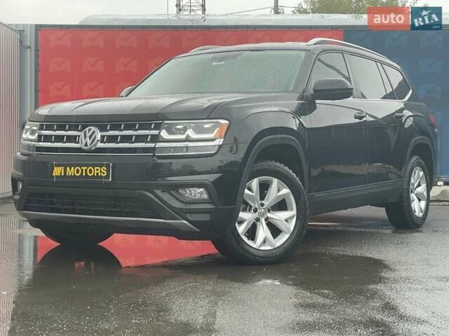 Черный Фольксваген Atlas, объемом двигателя 2 л и пробегом 161 тыс. км за 20800 $, фото 1 на Automoto.ua