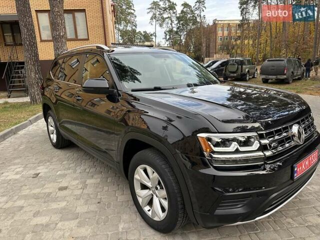 Чорний Фольксваген Atlas, об'ємом двигуна 2 л та пробігом 193 тис. км за 17950 $, фото 50 на Automoto.ua