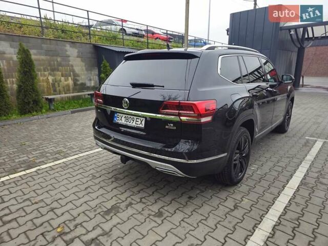 Черный Фольксваген Atlas, объемом двигателя 3.6 л и пробегом 90 тыс. км за 25500 $, фото 5 на Automoto.ua