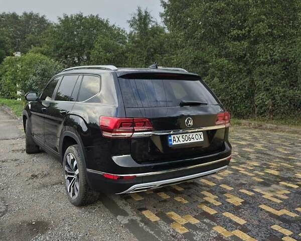 Черный Фольксваген Atlas, объемом двигателя 3.6 л и пробегом 58 тыс. км за 23900 $, фото 6 на Automoto.ua