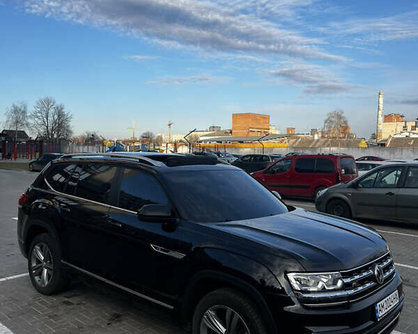 Черный Фольксваген Atlas, объемом двигателя 3.6 л и пробегом 122 тыс. км за 25000 $, фото 19 на Automoto.ua