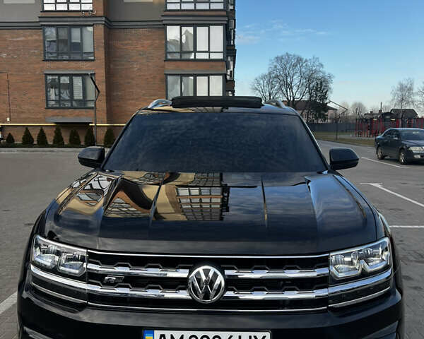 Черный Фольксваген Atlas, объемом двигателя 3.6 л и пробегом 122 тыс. км за 25000 $, фото 18 на Automoto.ua